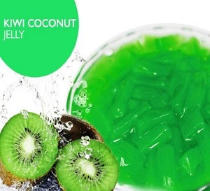 Best Quality Kiwi Coconut Jelly For Bubble Tea