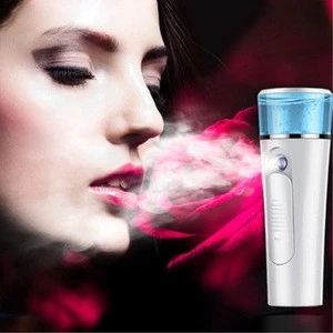 Best Selling Beauty Rechargeable professional portable Nano mini mist Facial steamer