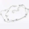 Best selling simple multilayer summer beach anklet