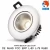 Import BESUN patent design new recessed cob led downlight IP54 free soldering dimmable downlight led no flickering with 5years warranty from China