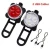 Import Bicycle Accessories White Red LED Bike New Light With Factory Price from China