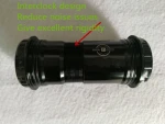 Bicycle Bottom bracket Interlock BB30 PF30 24mm Axle 46mm OD BB