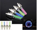 Bike light without battery mountain road bike bicycle lights LEDS Tyre Tire Valve Caps Wheel spokes LED Light