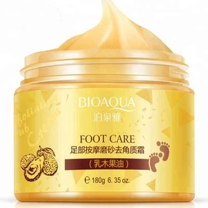 Bioaqua Brand Best Beauty Foot Skin Care Moisturizing Exfoliation Scrub Foot Massage Cream