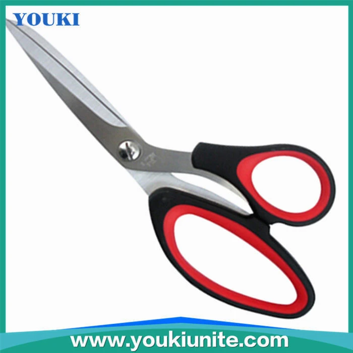 black and red color 10inch tailor scissor
