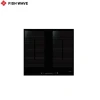 Black crystal touch control cooking appliances 4 display magnetic induction stove top/induction cooker