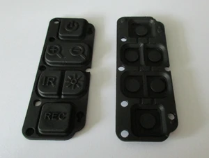 Blind press buttons for remote voting keypad illuminated keypad