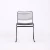 Import BOHAO Danny Dining Chair With Cushion, Black, Patio chair from China