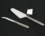 Brass Silver Plated Cake Slice / Cake Spatula / Pizza Shovel