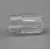Import Bullet shape small transparent plastic bottles with metal cap for packaging health care pill products from China