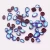 Import Burgundy MI Manufacturer nail art rhinestone K9 glass fancy crystal stone jewelry/bags decorations from China