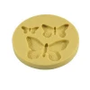 Cake decorating tools 3-cavity butterfly silicon fondant mold
