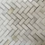 Import Calacatta Gold Marble Herringbone Mosaic Kitchen Wall Tile from China