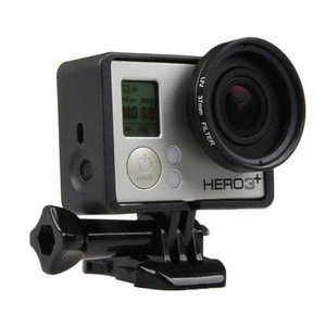 Camera Lens 37-82mm CPL Filter Circular Polarizer Lens + Adapter + Cap For Gopros HD Hero3 3+