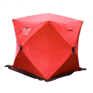 Camping Equipment Outdoor Portable Pop Up insulated ice fishing shelter tent