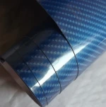 Car Accessories 1.52*18m High Glossy Car Used 5D Carbon Fiber Film