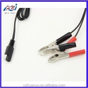 Car Battery Clamp With Fuse SAE Connector Extension Cord