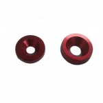 Car body parts CNC Lathe Anodized M6 Bumper Fender Washer with Your Logo