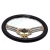 Import Car Interior Part 3-spoke Genuine Leather Steering Wheel For Universal Car from China