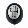 Car Styling For Renault VAUXHAL OPEL Leather 6 Speed Manual Car Gear Shift Knob