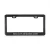Import carbon fiber license plate frames,USA used license plate frames,black carbon fiber frames from China