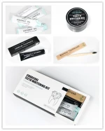 Ce Approved Coconut Shell Organic Teeth Whitening Powder kit Activated Charcoal Bleaching Powder kit