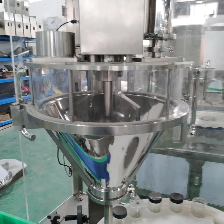CE certificate automatic powder filling capping and machine