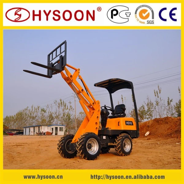 CE multi-function articulated mini wheel loader for sale