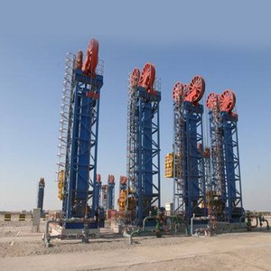 Chain sucker rod  pumping unit suitable petroleum machine for long stroke well  with electric motor