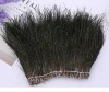 cheap 5-7 inch Natural Strung peacock herl Feather for clothes decoration