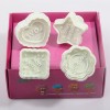 cheap christmas shape cutters stainless rose roller cookie cutter set mold baking tools
