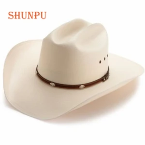 Cheap custom stetson printing cowboy hat for men