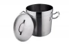 Cheap factory commercial cooking pots stainless steel cookware soup bucket