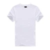 Cheap high quality 100% Cotton oem logo custom printing plain blank white t shirt