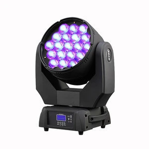 Cheap price 19x15w 4in1 rgbw zoom wash dmx led moving head stage light controller beam stage lighting