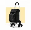 cheap price shopping cart with bag , top brands trolley luggage bags shopping cart with 6 wheels