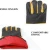 Import Cheap Safety Tig Welder Welding Gloves Black Five Fingers from China