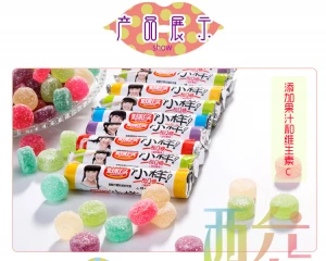 chewing fruit gummy candy