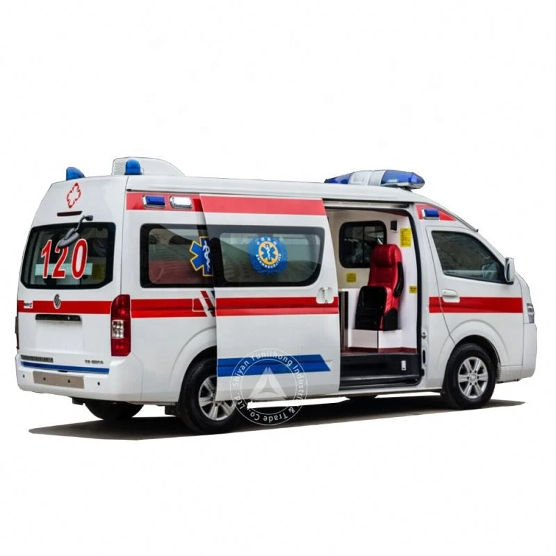 China Diesel Types Emergency Ambulance For Sale