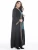Import China Fashion Ethnic Clothing OEM Black Plus Size Open Jacket Abaya from China