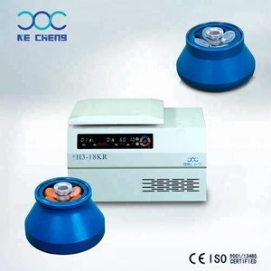 China Laboratory centrifuge swing rotor H3-18KR Table-type high-speed 18500rpm refrigerated DNA centrifuge 50ml 100ml