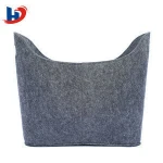 China-made durable polyester felt clothes storage basket