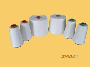 China manufacturer polyester viscose PV 35/65 blended knitting yarn