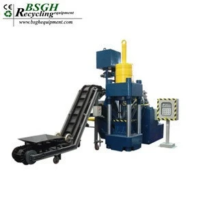 China Supplier Used Cast Iron Compress Machine Electric Vertical Cold Hydraulic Scrap Metal Press Briquette Making Machine Price