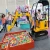 China supplier VEKAIN kids mini electric kids excavator rides! Amusement park rides kids toy games electric mini excavator