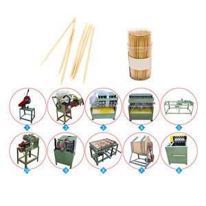 china suppliers bamboo stick making toothpick shaping chopsticks production machine for incense