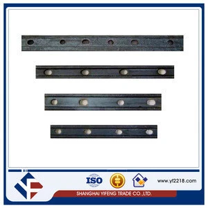 china supply new design railway fish plate for train parts