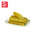 Chinese snacks vegan snack puffed food sandwich rice cracker