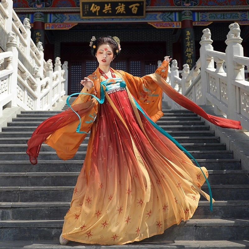 Ancient Chinese Dress Tang Dynasty Hanfu Female - Fashion Hanfu