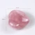Import Christmas decoration supplies heart shaped healing crystals  rose quartz  puffy stone heart crystal wholesalers from China